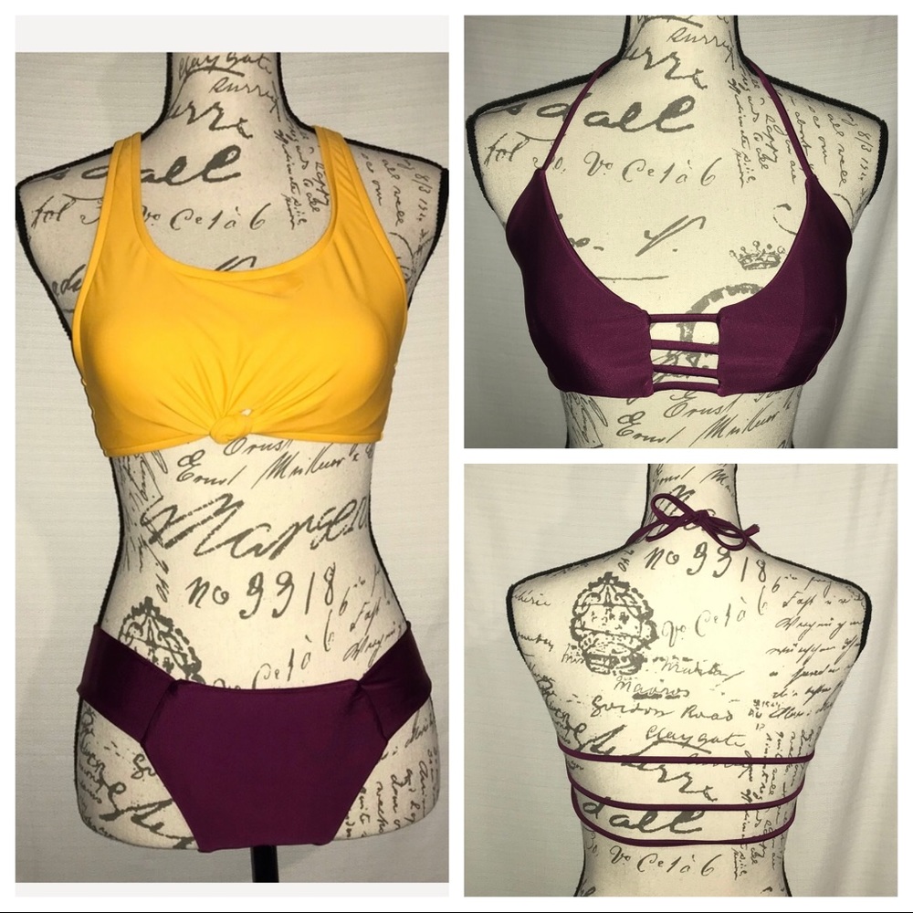 THREE PIECES Shein bikini medium sporty